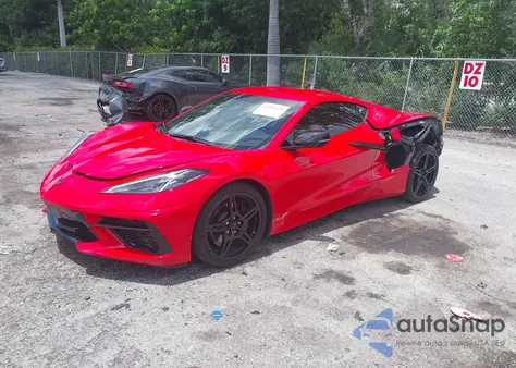 2023 Chevrolet Corvette Stingray Rwd 1Lt z USA, uszkodzony, nr VIN 1G1YA2D42P5122129